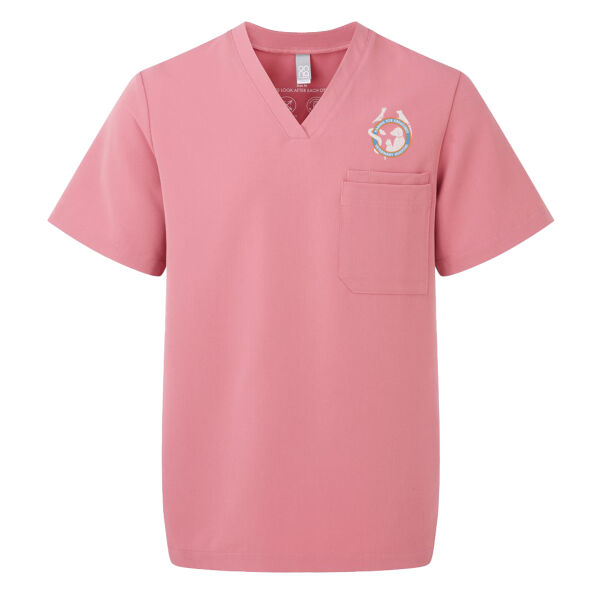 K&K - Men's Limitless V-Neck Stretch Scrub Top Thumbnail